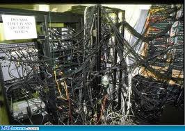 potom káblovanie...